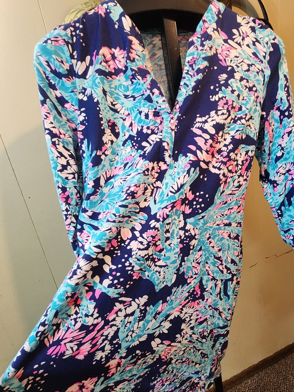 Lily Pulitzer Long Sleeve Cotton Dres - Picture 5 of 9